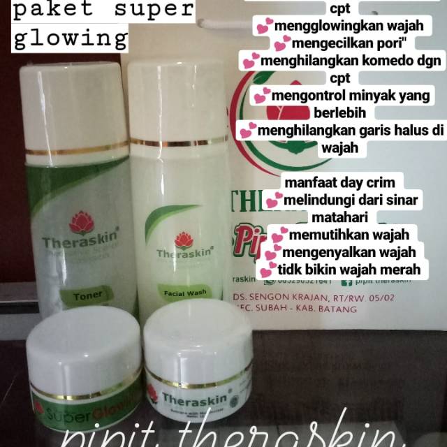 Theraskin paket super glowing