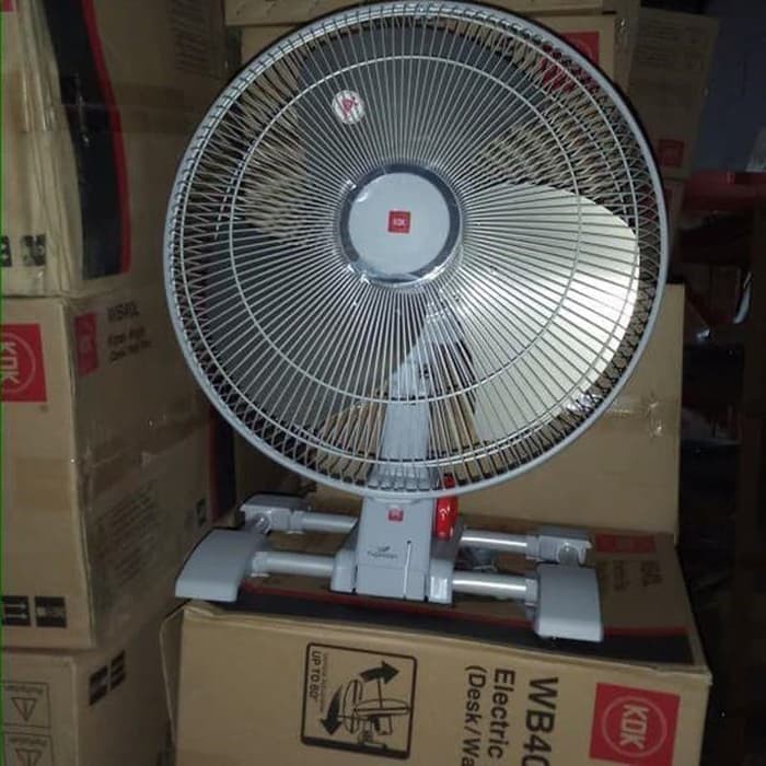 KDK WB40L WB-40L KIPAS ANGIN 2 IN 1 SUMO TYPHOON STRONG FAN DESK WALL FAN