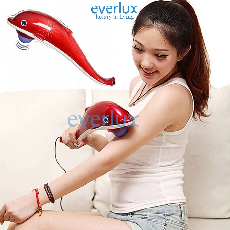 Alat Pemijat Dolphin 6 in 1 Pijat dolpin besar infrared massager 5 fungsi