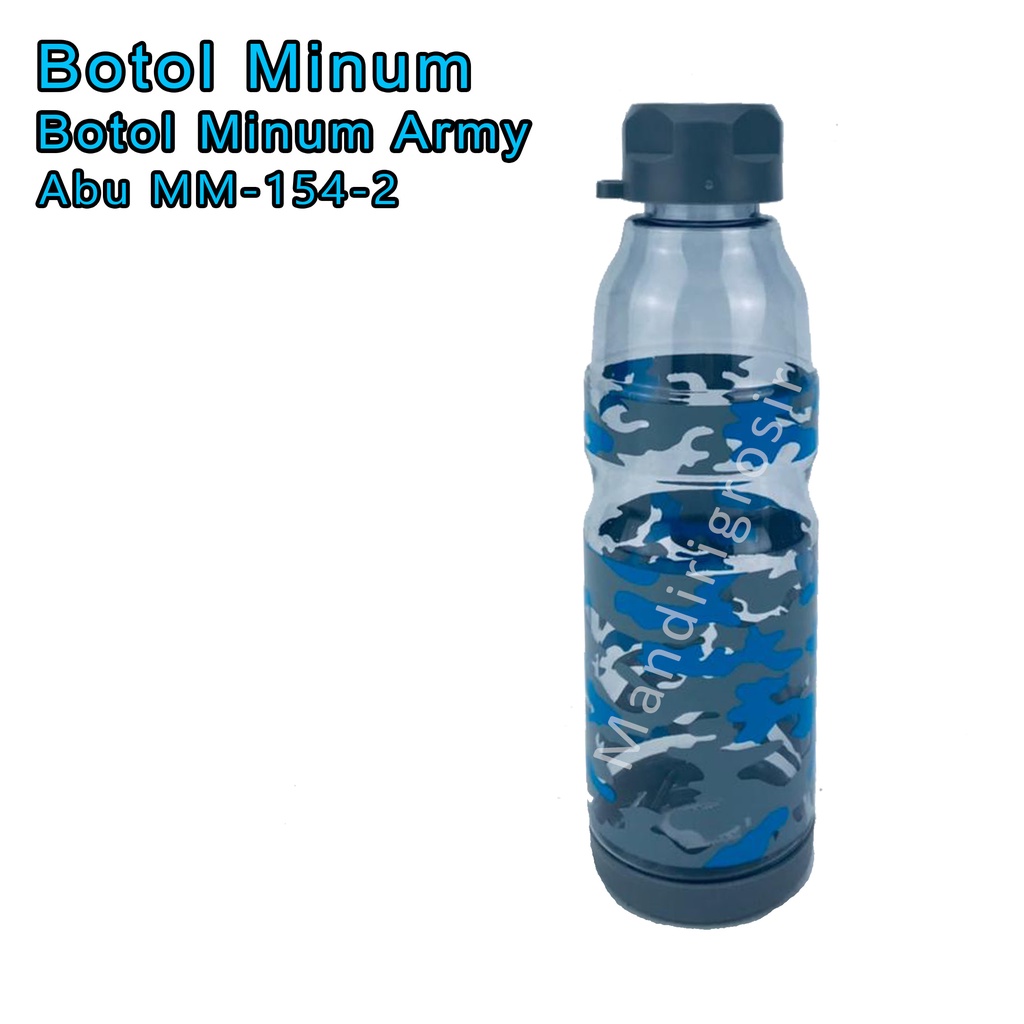 Motif Army Abu MM-154-2 * Botol Minum Plastik * 700ml*