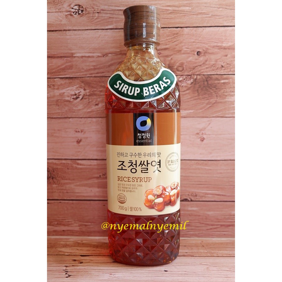 

Sirup Beras Korea (Chung Jung One) RICE SYRUP KOREA - 700