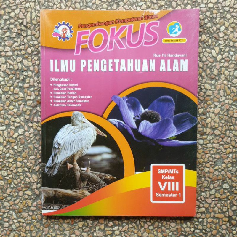 Soal Fokus Ipa Smp / Mts Kelas 7.8 Semester 1.2 Edisi Revisi Kurikulum 13 Baru
