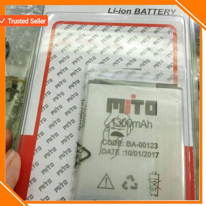 ACC HP BATERAI MITO A82 A82+ A900 BA 00123 ORIGINAL BATERAI