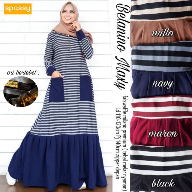 GAMIS WAFFLE KEKINIAN BELANINO MAXY ORI BERLABEL SPASSY
