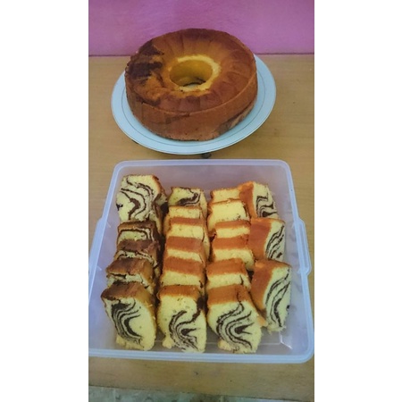 

Bolu Macan / Bolu Remeng / Marmer Cake