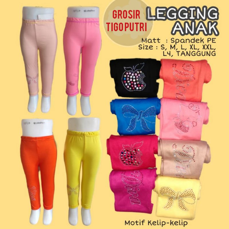 POLCAR LEGGING ANAK PEREMPUAN:1--10 Thn