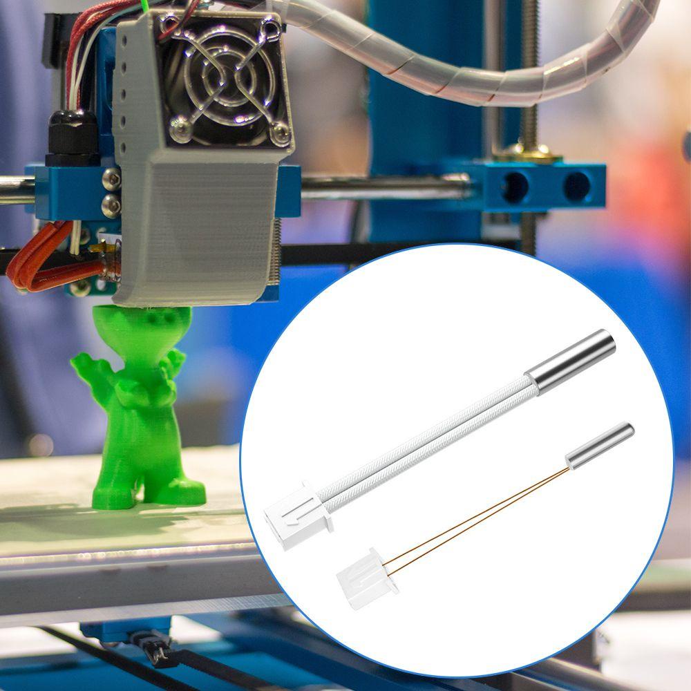 Top 2Set Thermistor Professional 3D Printer Aksesoris Tahan Panas Pengukur Suhu