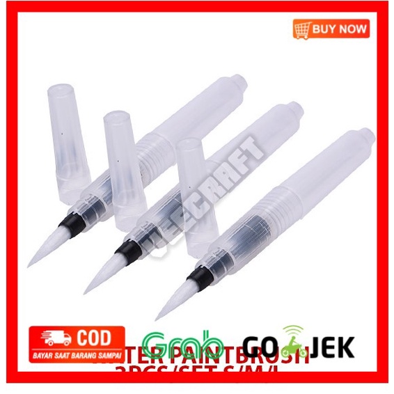 

(BISA COD) Water Paintbrush / Pen Cat Air/ Ink Pen For Water Color/ Paint Brush