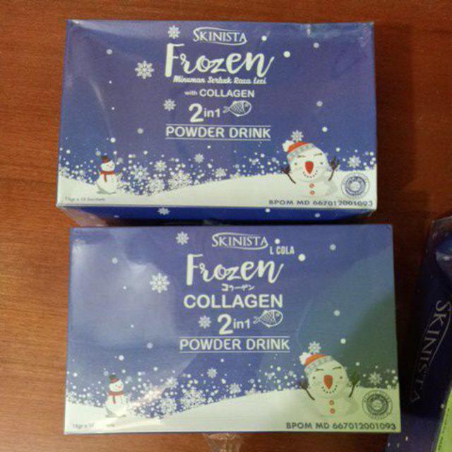 READY [BPOM] Frozen Collagen Powder Drink By Skinista / Frozen Collagen