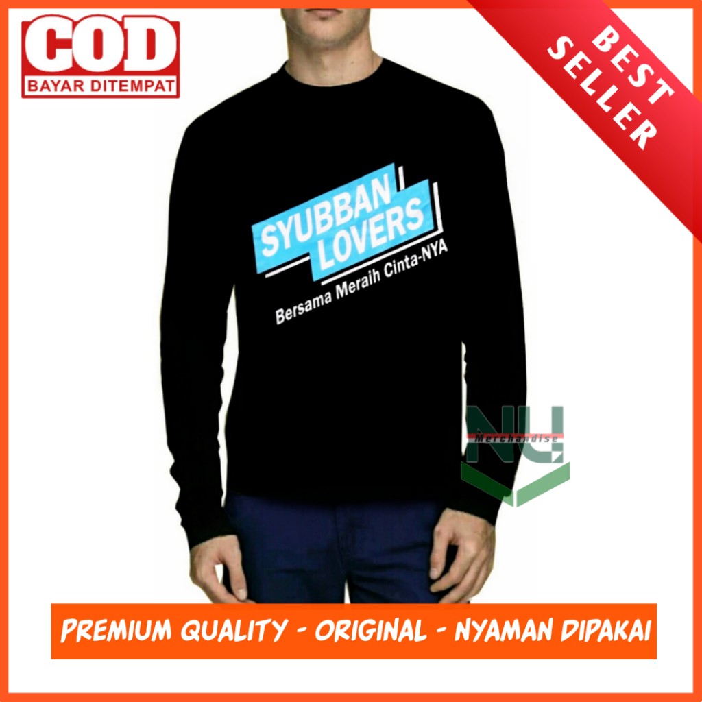 Kaos Syubban Lovers / Kaos Syubbanul Muslimin / Kaos Syubband / Kaos Gus Azmi Murah