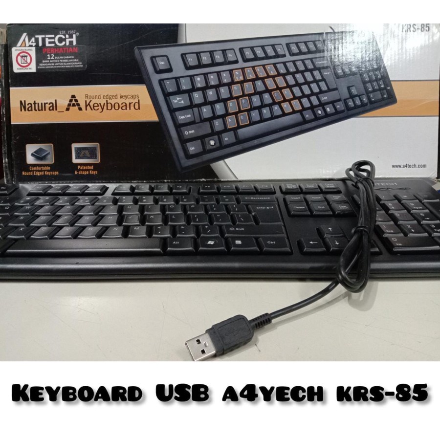 KEYBOARD USB A4TECH KRS-85 - DISASS JOGJA