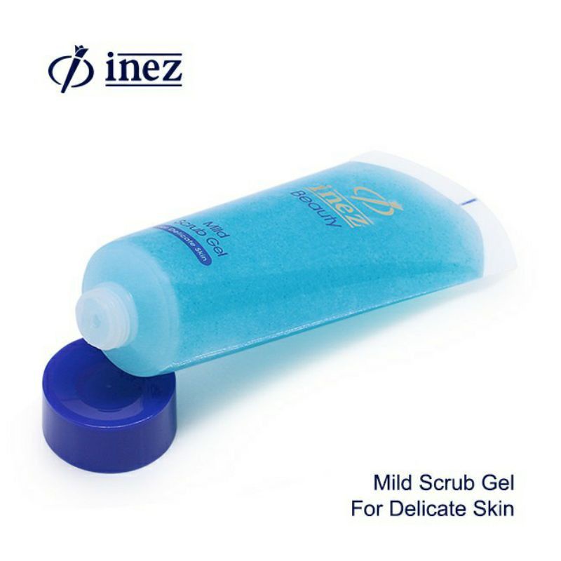 INEZ Mild Scrub Gel 75gr/Inez Mild Scrub Gel For Delicate Skin