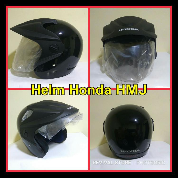 Helm Honda Hmj Half Face