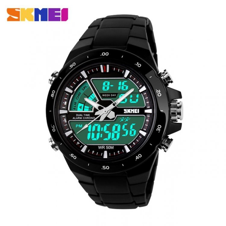 SKMEI 1016 Jam Tangan Pria Digital Analog Anti Air WATCHKITE WKOS