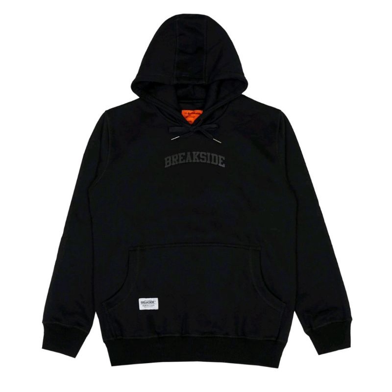 Breakside Hoodie Blacken - Black jaket