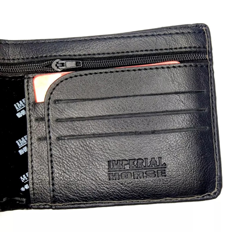 6.6 Shopee Belanja Gratis!! Promo Diskon Dompet Pria IMPERIAL MP55 Kulit Asli Dompet Lipat Dua Material Kulit Original