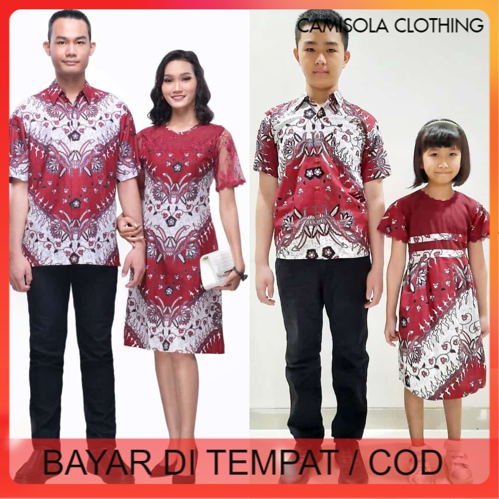 BATIK COUPLE KELUARGA DRES BROKAT JUMBO NAGITA 5L ADA ANAK TERBARU WARNA PUTIH MERAH RESLETING BELAKANG KEMEJA PENDEK DRESS MIDI KOPEL COPEL BEST SELLER BISA SERAGAM PREMIUM BEST QUALITY KATUN BRUKAT SARIMBIT FAMILY