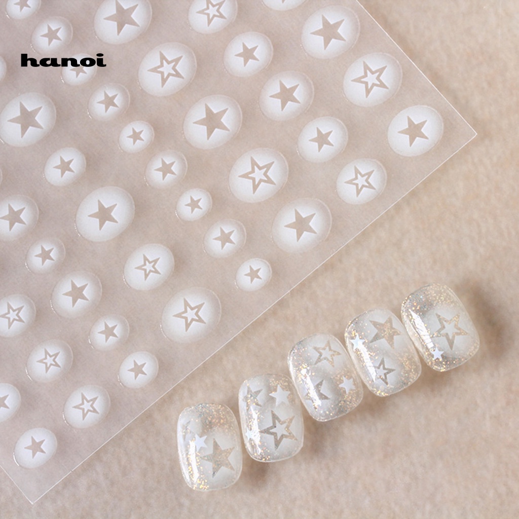 Han Stiker Kuku DIY Untuk Nail Art