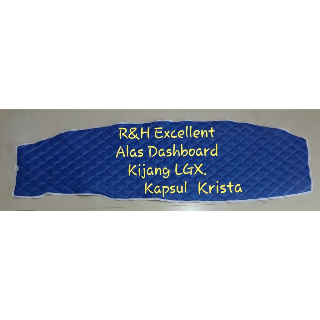alas dashboard kijang LGX, kapsul krista