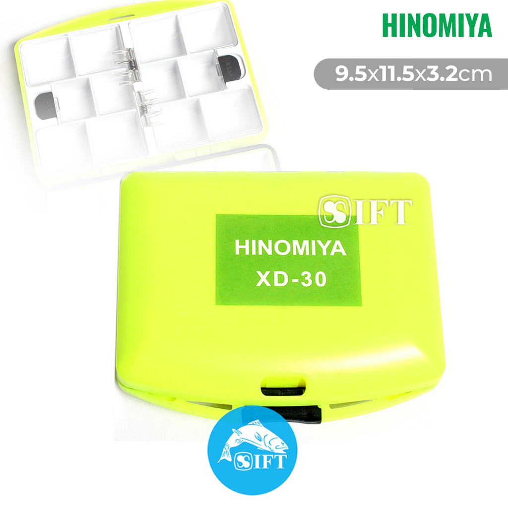 Kotak Kail Hinomiya TACKLE BOX XD-30 | 2 sisi | Pancing