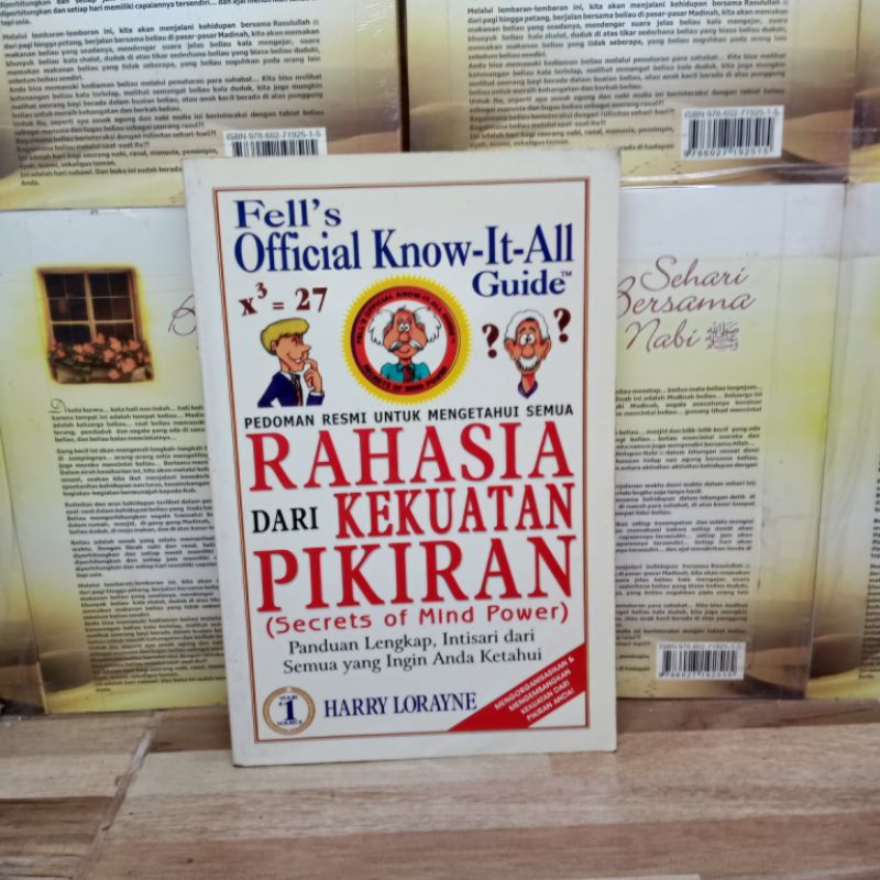 

BUKU ORIGINAL - RAHASIA DARI KEKUATAN PIKIRAN