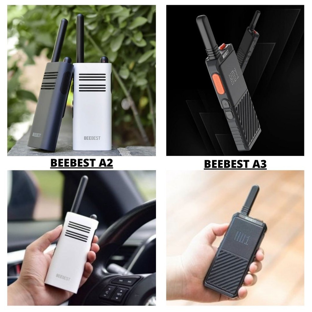 XIAOMI BEEBEST Mini  Walkie Talkie A2 Dan A3 Screen LED Wireless Bluetooh 111128