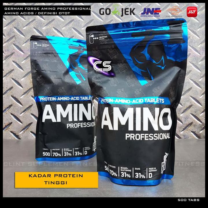 C16Y German Forge Amino Professional Amino Acid 500 Caps +Bcaa Free Shaker Cerb