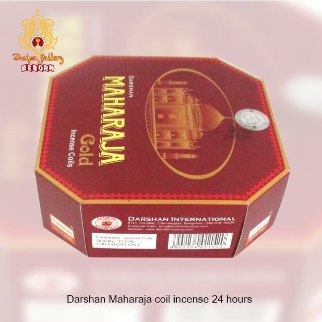 Dupa/ Hio Lingkar Wangi Harum &quot;Darshan&quot; Maharaja Coil Incense 24 hours