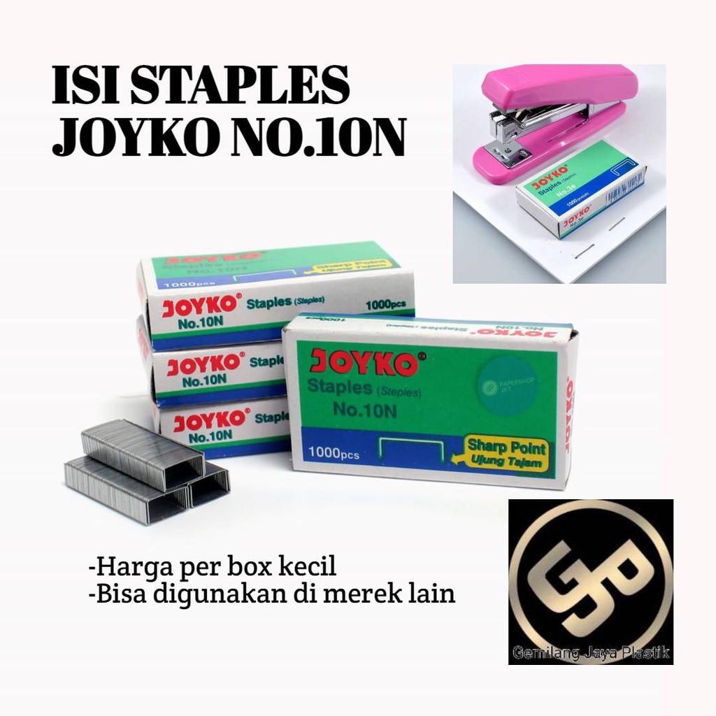 Isi Staples Kecil Joyko/Isi Staples No10 Joyko