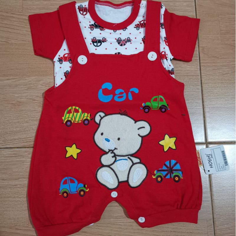 Baju jumper bayi model bengkel 3-9 bulan