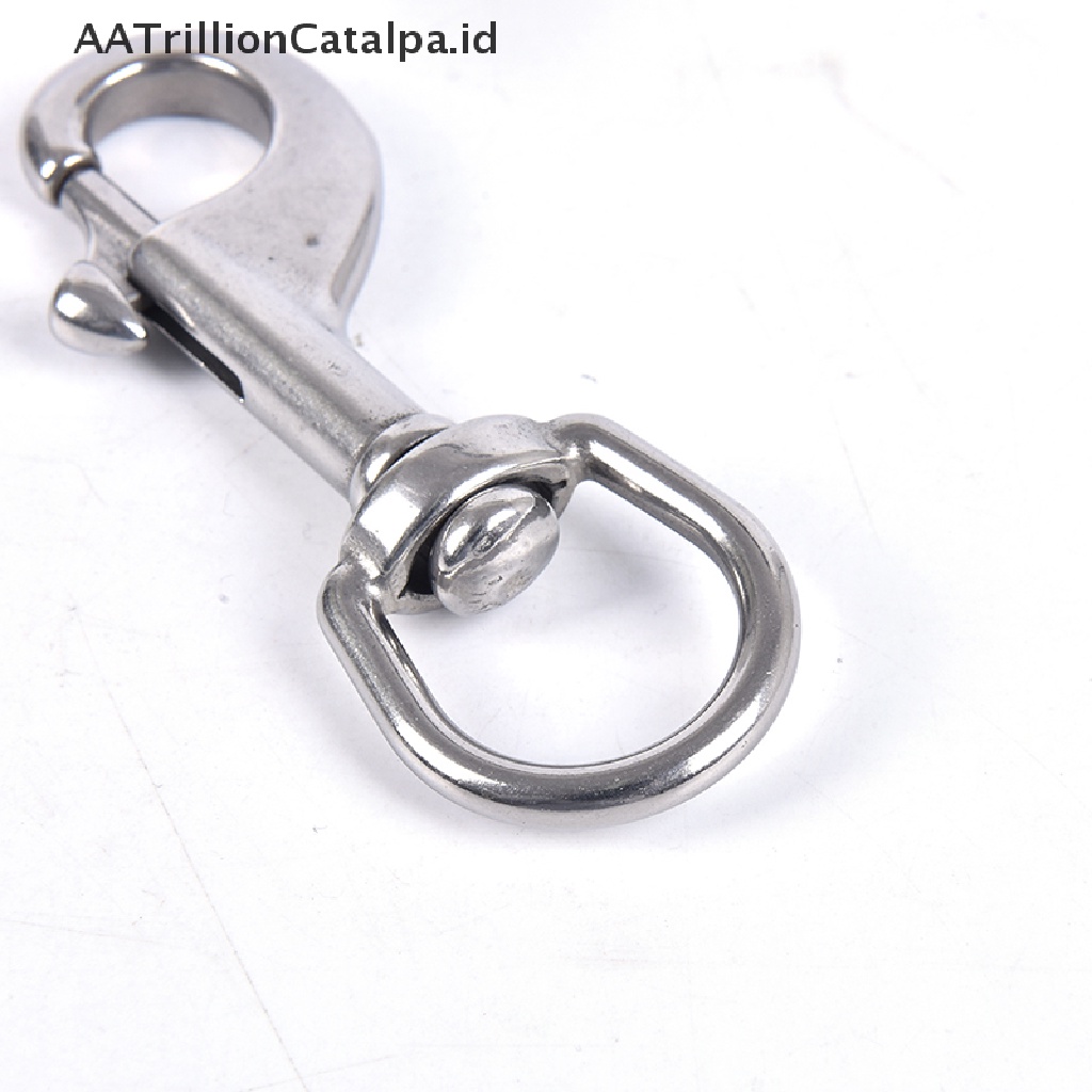 Aa Klip Kait Snap Bolt Trillioncatalpa Bahan Stainless Steel Untuk Aksesoris Singel Diving