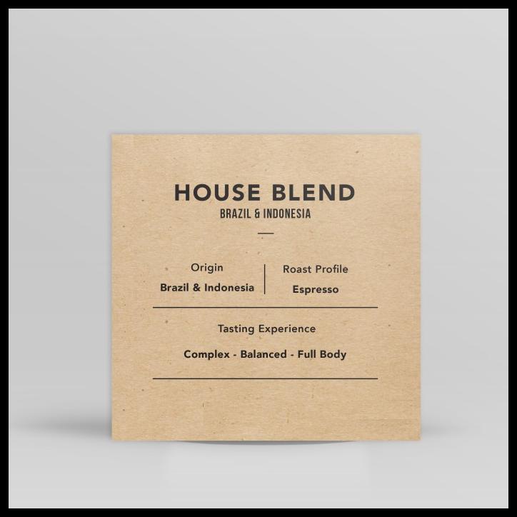 terbaru house blend 200g   biji kopi arabika 200gr   coffeenatics terbaru