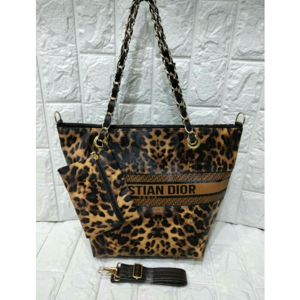 (BISA COD) TAS TOTE MACAN FREE DOMPET