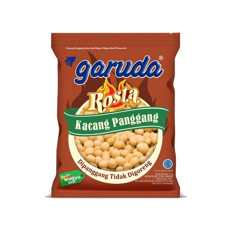 

Garuda Kacang Panggang Rosta Wagyu 100G - Alhanan/04