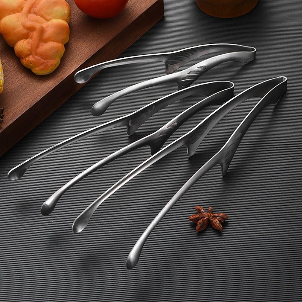 [Elegan] Penjepit Makanan Anti Lengket Memasak Non-Slip Anti Panas BBQ Tools