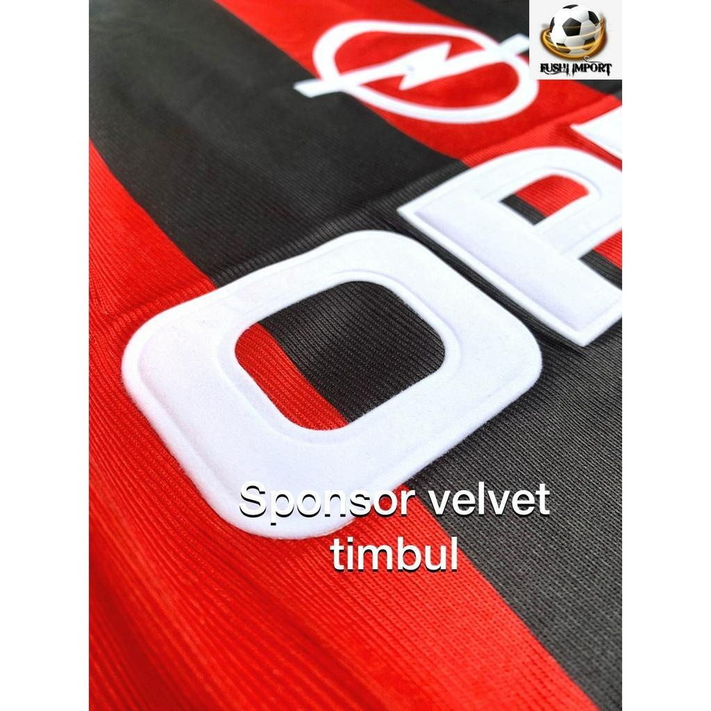 RETRO | Jersey Baju Bola Milan Home 1998 1999 Grade Ori