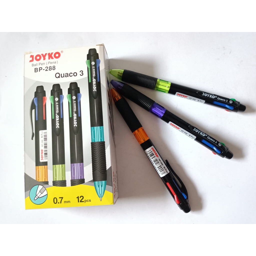 Pulpen 4 Warna Joyko / Pulpen 4 Warna Joyko Quaco