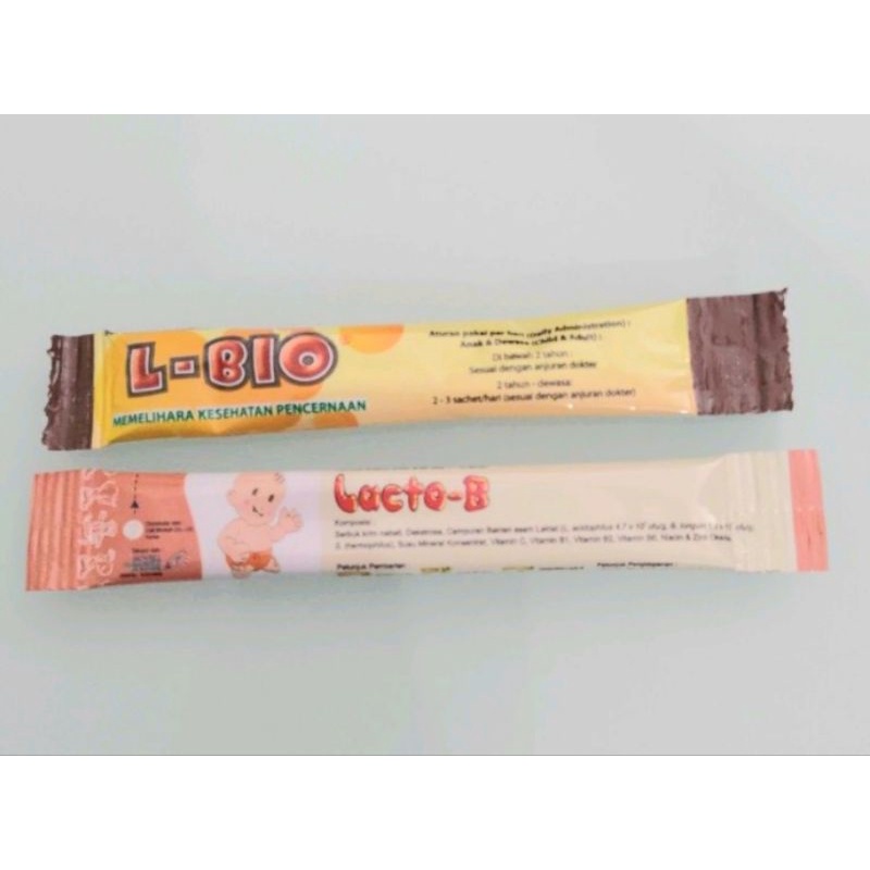 Lacto-B isi 10 Sachet / Probiotik untuk Diare | L Bio Diare Anak Serbuk Sachet isi 10 Sachet Obat La