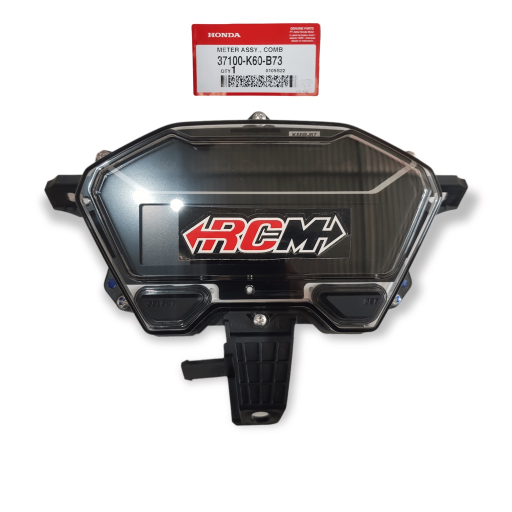37100-K60-B73 SPEEDO ASSY SPEEDOMETER SPIDO SPIDOMETER SPEDO SPEDOMETER KILOMETER VARIO 125 LED 2018 2019 2020 NON ISS TIDAK IDLING IDLLING IDDLING STOP ORI ORIGINAL HONDA AHM HGP ASLI
