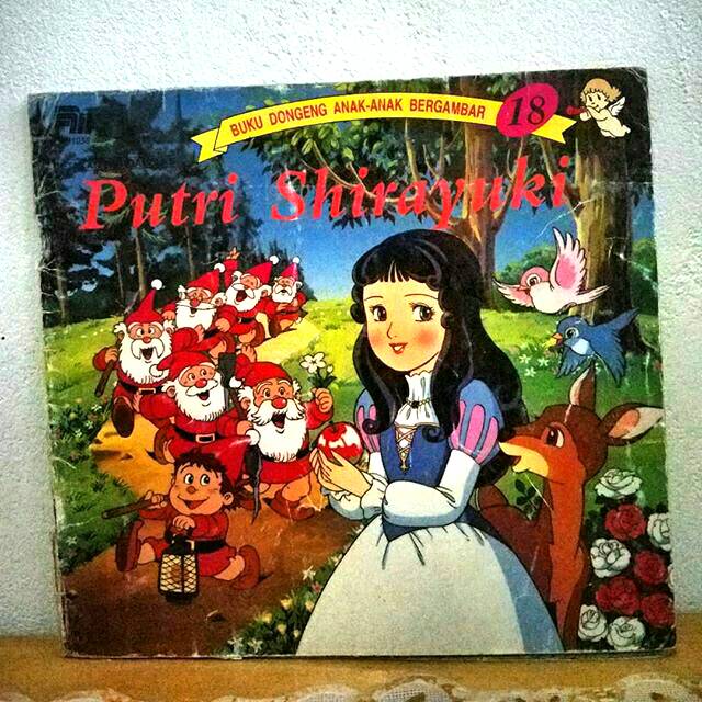 Buku dongeng anak bergambar shogo hirata- Putri Shirayuki