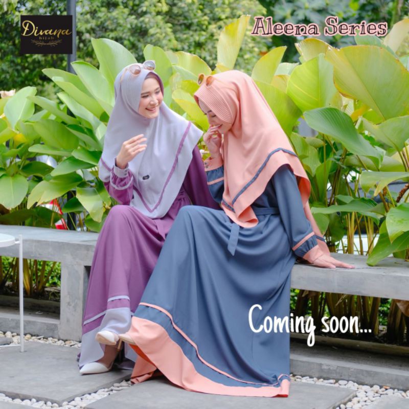 OPEN PO GAMIS ALEENA SYARI BY DIVANA SYARI