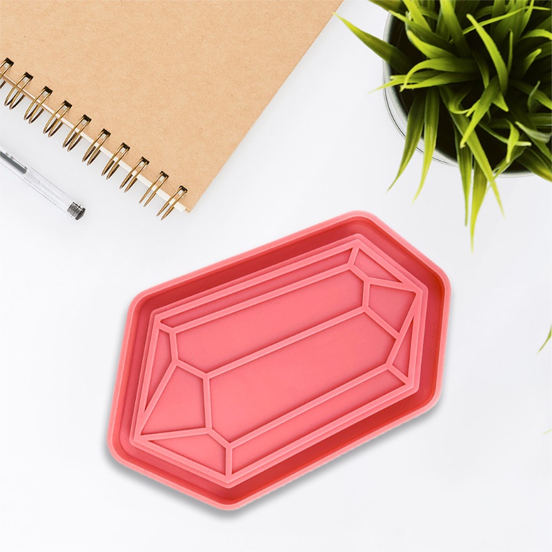 SIY  Serving Tray Epoxy Resin Mold Fruit Snack Plate Silicone Mould DIY Crafts Jewelry Holder Home Decortaion Casting Tools