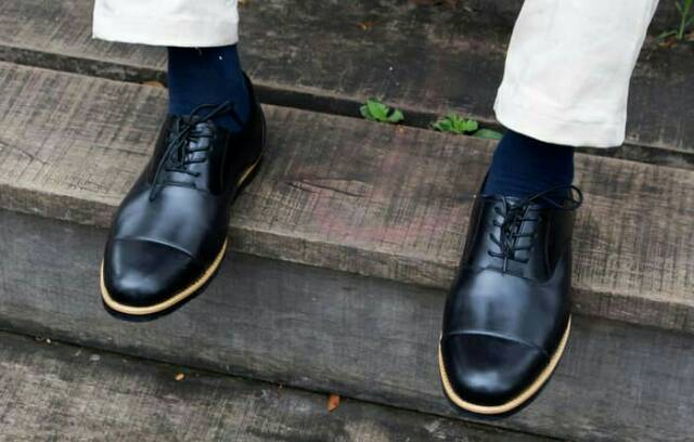 sepatu pantofel pria kulit asli sepatu formal model klrvin