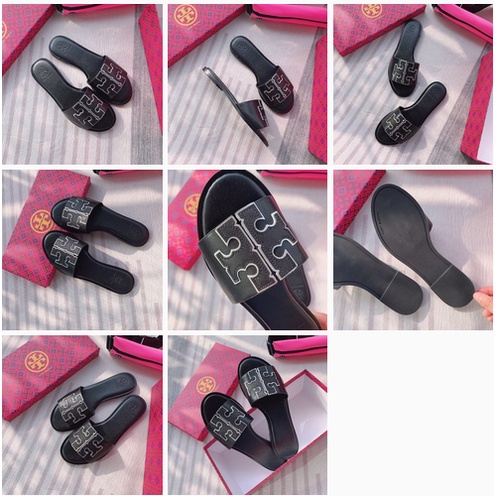 STB08  Original TB  New  classic wide foot bed flip-flops flat shoes  xie