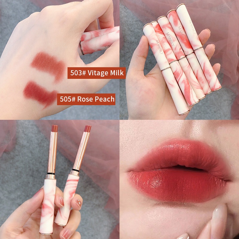 Lipstik Melembabkan Bibir Tahan Lama Waterprof Lipstik Beauty Glazed dengan Kandungan Yang Melembabkan