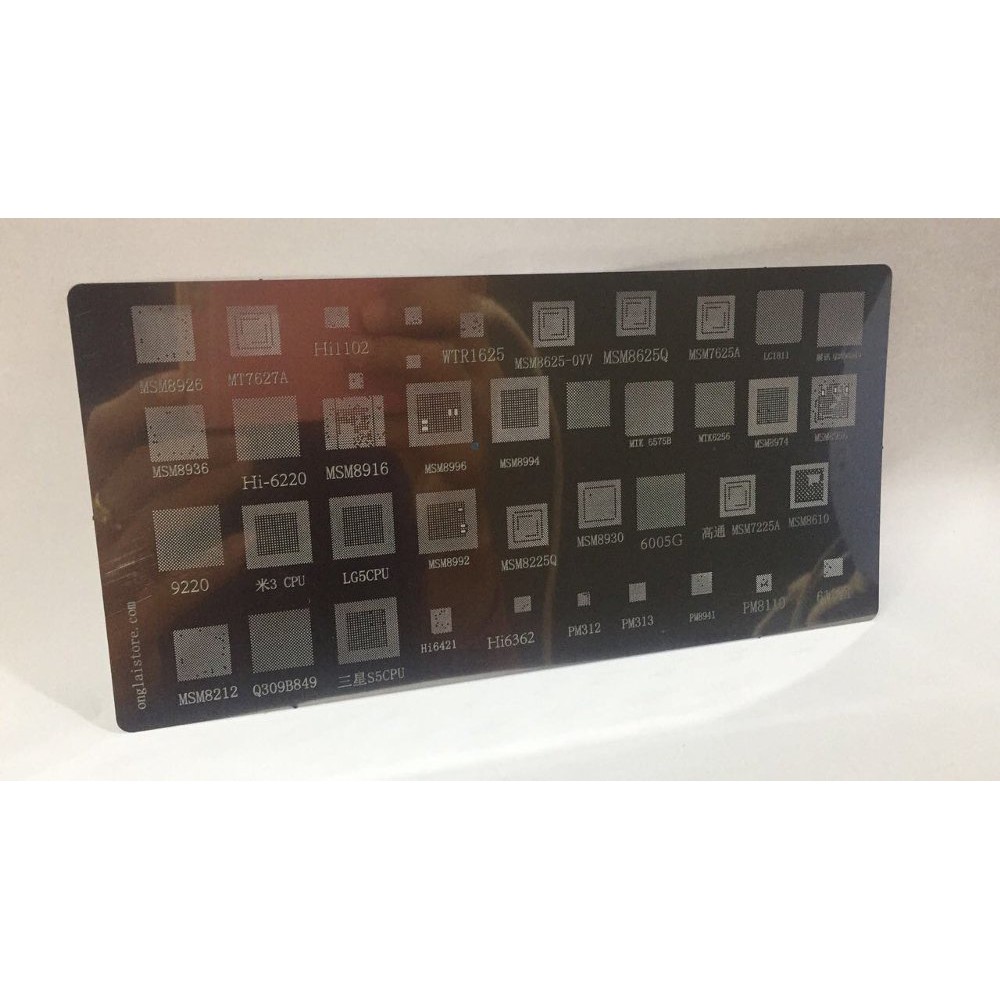 Cetakan Ic Bga Universal Zigzag bahan biasa