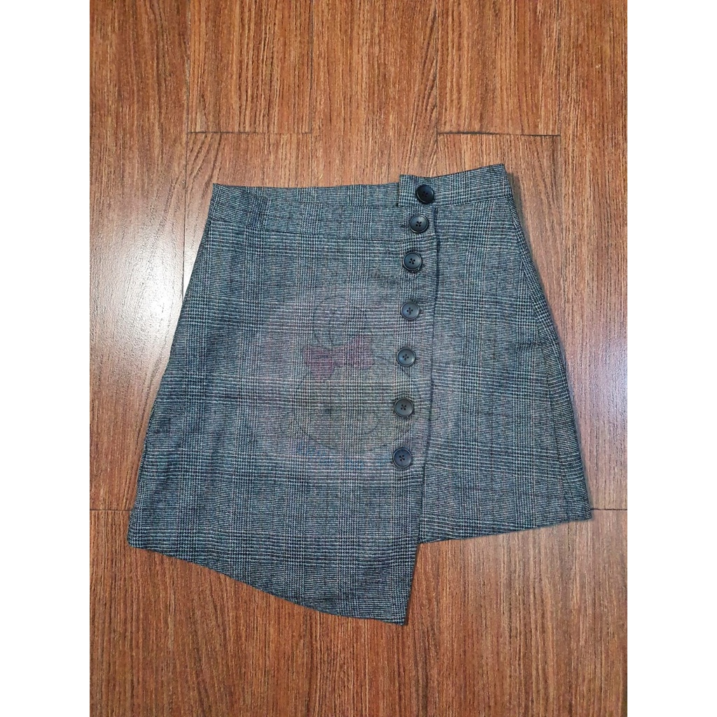 Like NEW Mini Korean Square Skirt Rok Kotak2  - Rok cewe / rok wanita / rok kotak2