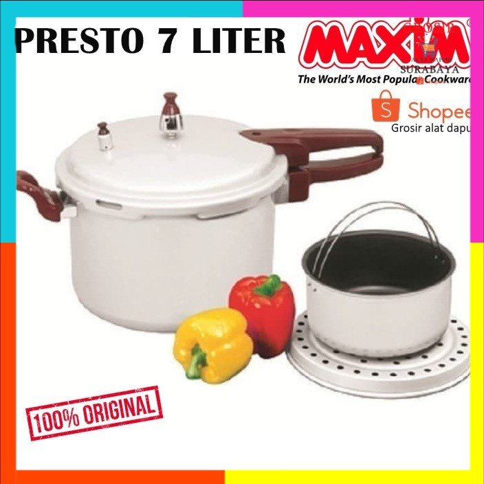 Maxim presto 7liter/Panci presto maxim 7 liter