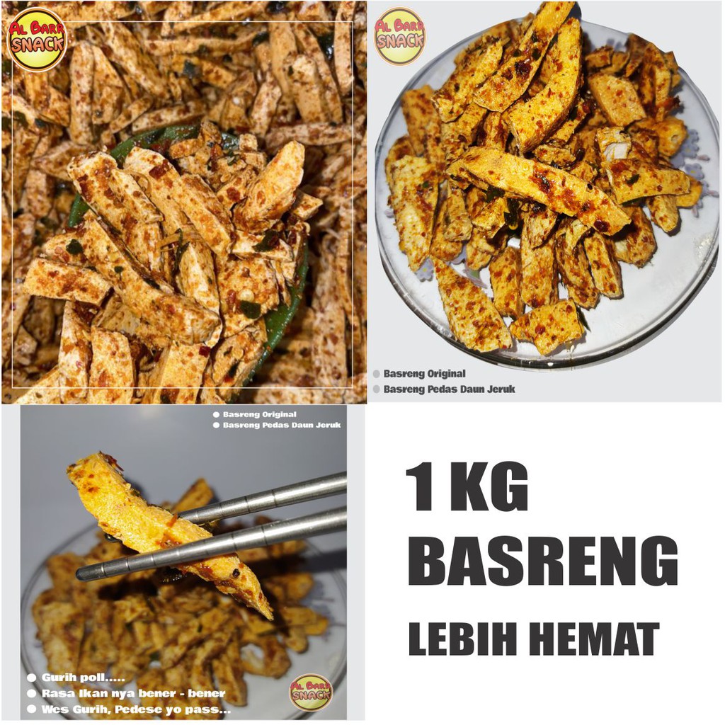 

BASRENG PEDAS DAN ORIGINAL DAUN JERUK / BAKSO GORENG 1 KG (SNACK KILOAN)