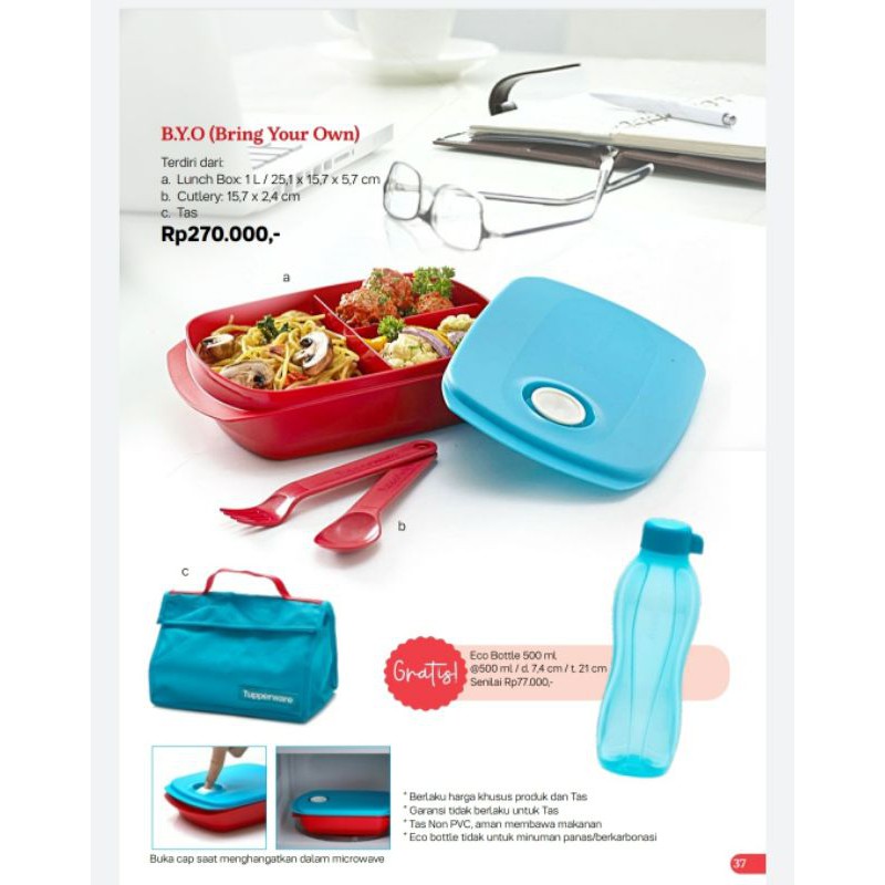 BYO with free Tupperware